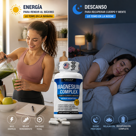 Magnesium Complex: Soporte integral para tu cuerpo