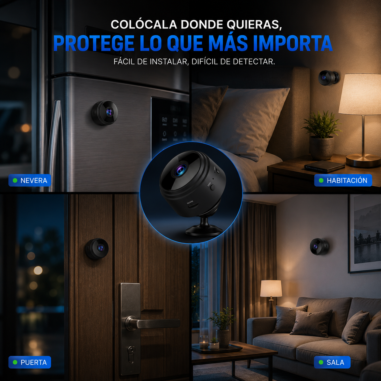 Camara Mini Espia: Vigilancia en la palma de tu mano