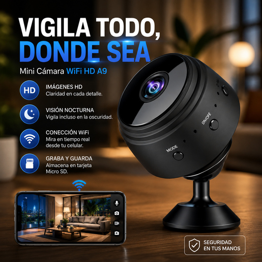 Camara Mini Espia: Vigilancia en la palma de tu mano