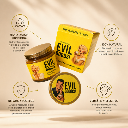 Sebo de Res Evil Goods: Hidratación profunda y reparación para tu piel