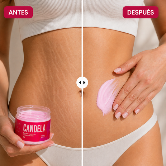 Crema Reductora Para Estrías: Piel firme e hidratada