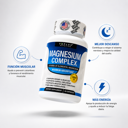 Magnesium Complex: Soporte integral para tu cuerpo