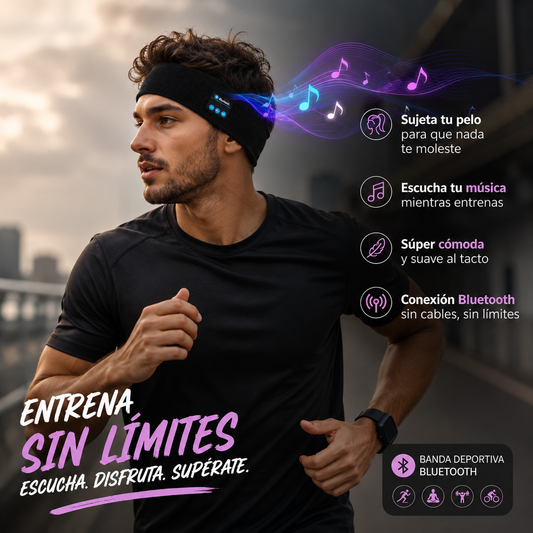 Banda Deportiva Bluetooth: Música y Comodidad mientras Entrenas